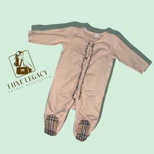 Burberry light pink onesies